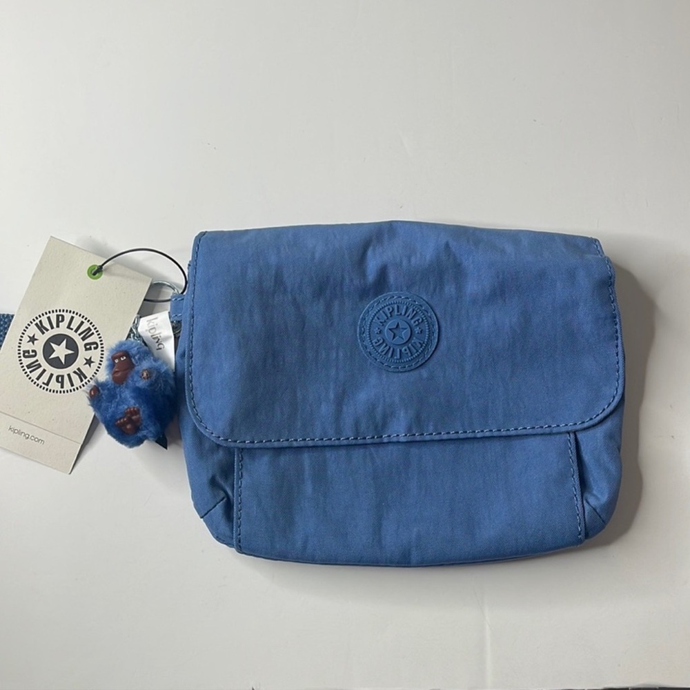 Kipling Selene Wristlet Bag Sleepy Blue